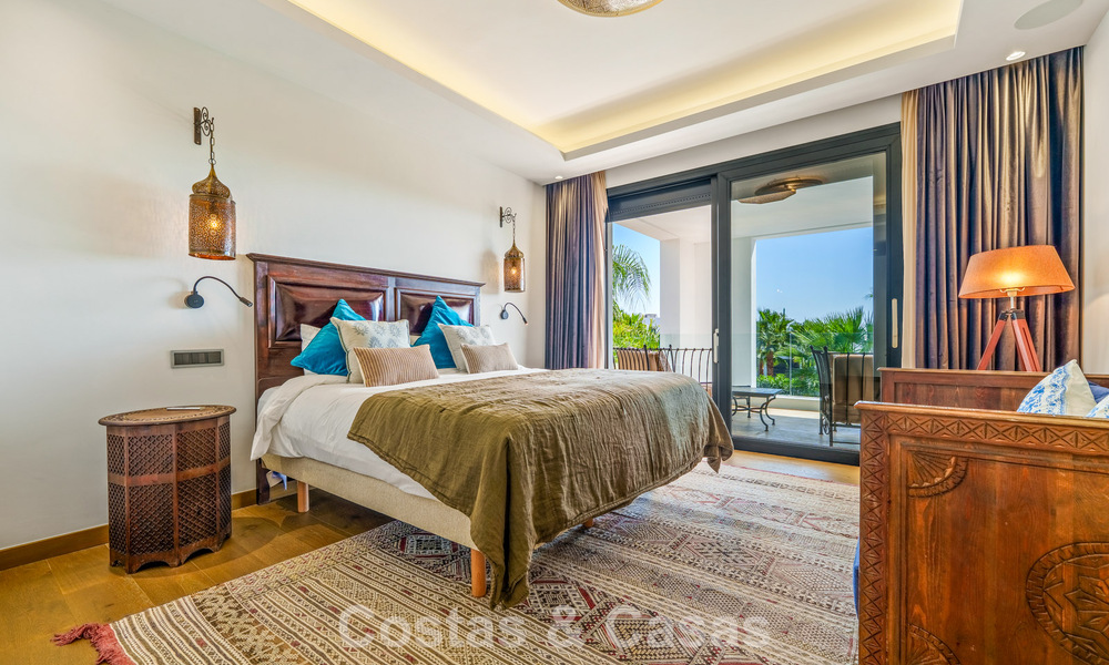 Villa de luxe exclusive au design moderniste à vendre dans la Vallée du Golf de Nueva Andalucía, Marbella 793928