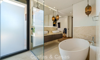Villa de luxe exclusive au design moderniste à vendre dans la Vallée du Golf de Nueva Andalucía, Marbella 793930 