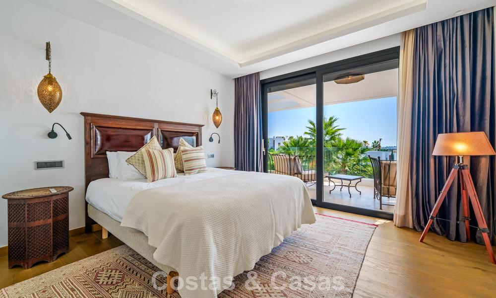 Villa de luxe exclusive au design moderniste à vendre dans la Vallée du Golf de Nueva Andalucía, Marbella 793931