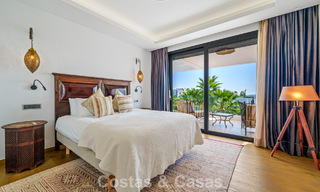 Villa de luxe exclusive au design moderniste à vendre dans la Vallée du Golf de Nueva Andalucía, Marbella 793931 