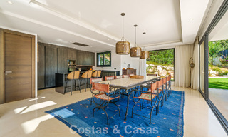 Villa de luxe exclusive au design moderniste à vendre dans la Vallée du Golf de Nueva Andalucía, Marbella 793937 