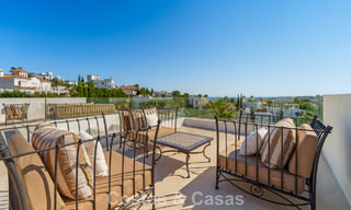 Villa de luxe exclusive au design moderniste à vendre dans la Vallée du Golf de Nueva Andalucía, Marbella 793948 