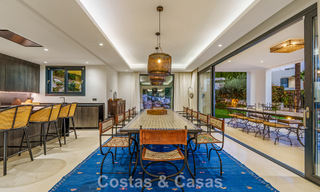 Villa de luxe exclusive au design moderniste à vendre dans la Vallée du Golf de Nueva Andalucía, Marbella 793952 