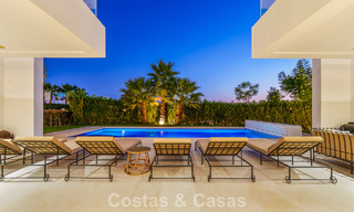 Villa de luxe exclusive au design moderniste à vendre dans la Vallée du Golf de Nueva Andalucía, Marbella 793953 