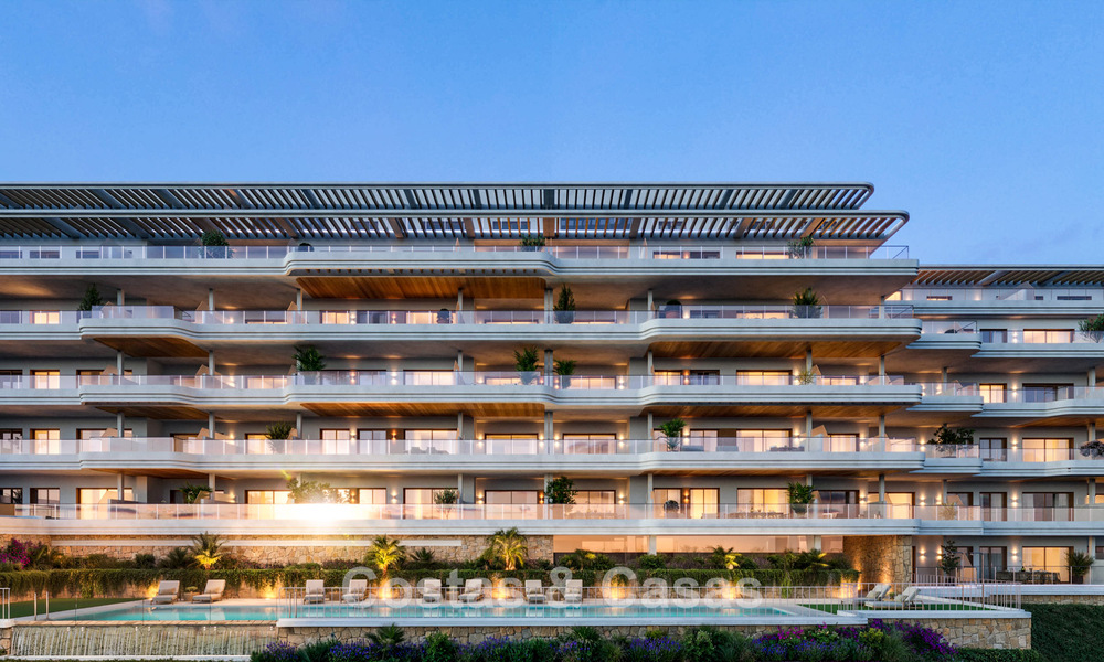 Appartements neufs modernes avec grandes terrasses et vue mer à vendre à Torremolinos, Malaga, Costa del Sol 793798
