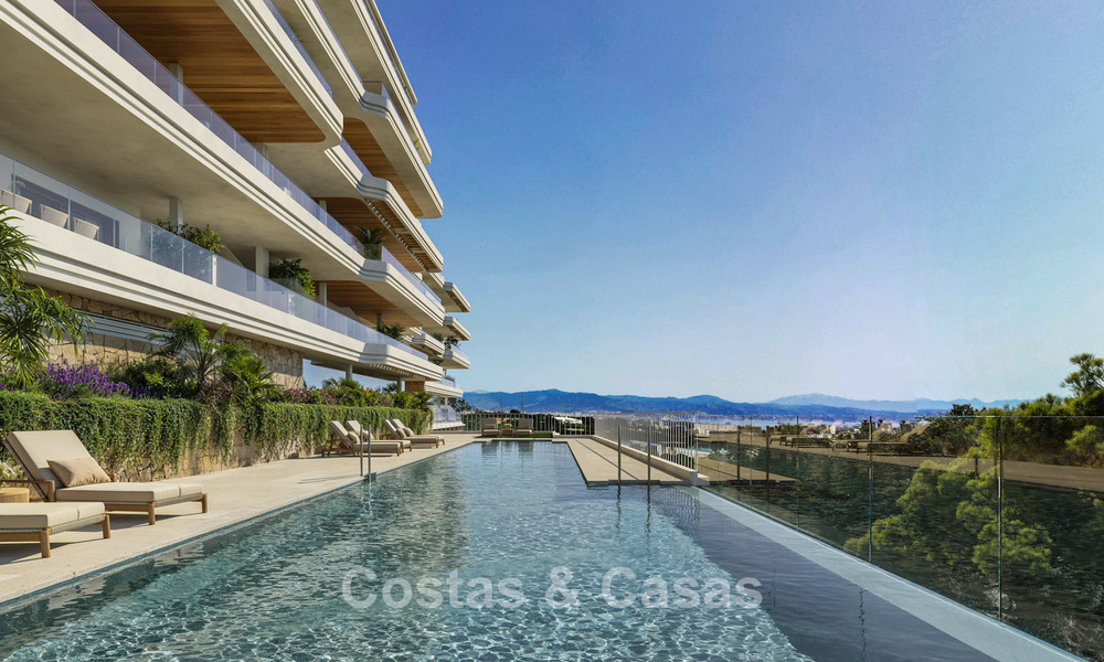 Appartements neufs modernes avec grandes terrasses et vue mer à vendre à Torremolinos, Malaga, Costa del Sol 793799