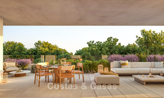 Appartements neufs modernes avec grandes terrasses et vue mer à vendre à Torremolinos, Malaga, Costa del Sol 793806 