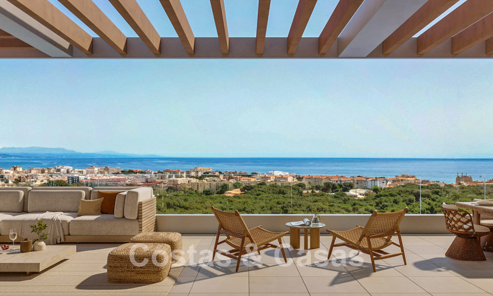 Appartements neufs modernes avec grandes terrasses et vue mer à vendre à Torremolinos, Malaga, Costa del Sol 793807