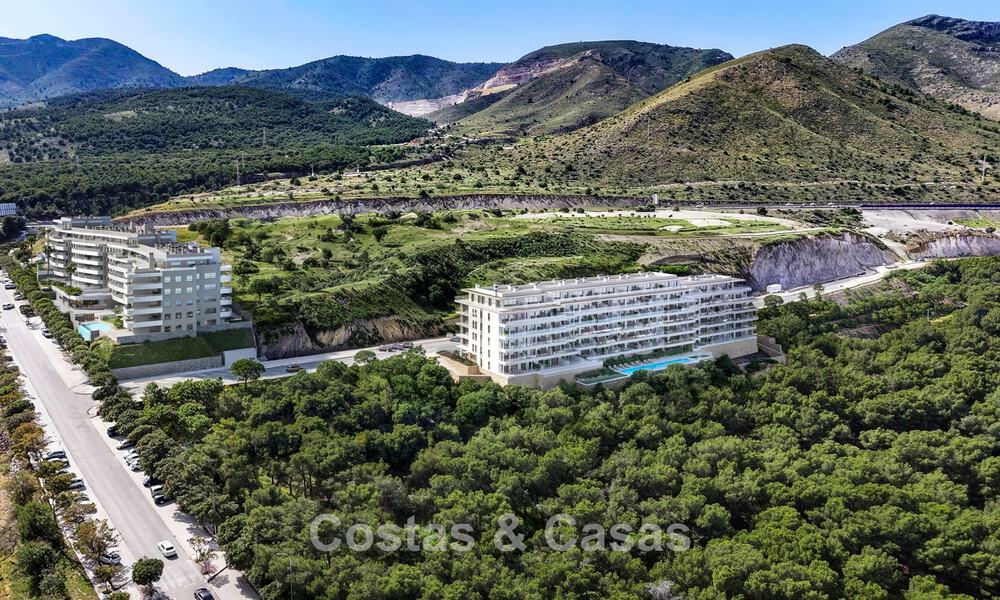 Appartements neufs modernes avec grandes terrasses et vue mer à vendre à Torremolinos, Malaga, Costa del Sol 793811