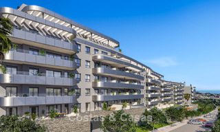 Appartements neufs contemporains avec vue sur la mer à vendre à Torremolinos, Malaga, Costa del Sol 793814 