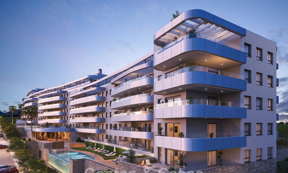 Appartements neufs contemporains avec vue sur la mer à vendre à Torremolinos, Malaga, Costa del Sol 793816