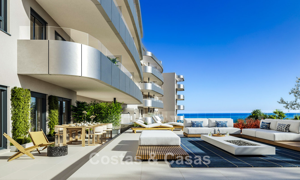 Appartements neufs contemporains avec vue sur la mer à vendre à Torremolinos, Malaga, Costa del Sol 793817