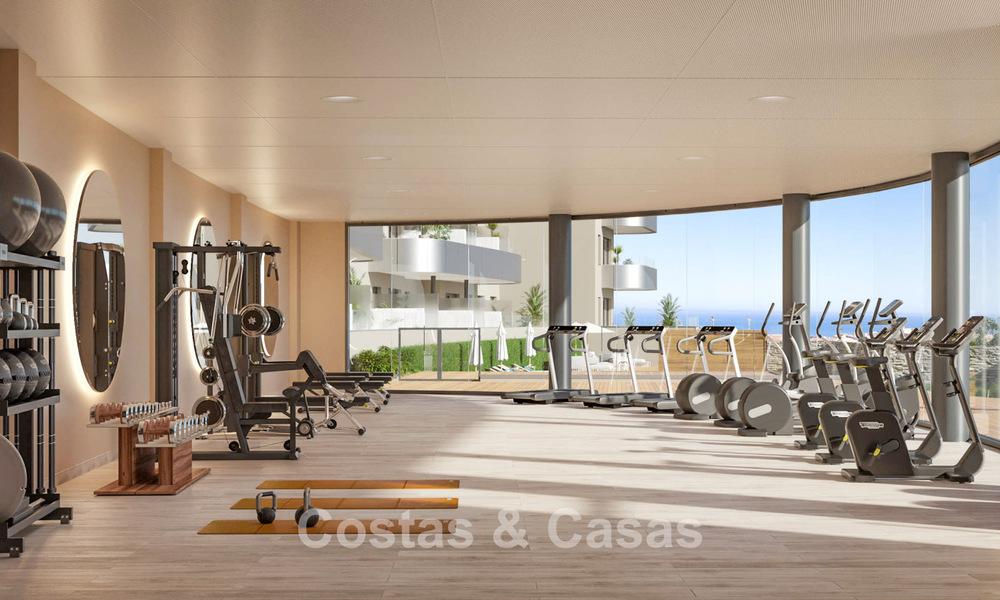 Appartements neufs contemporains avec vue sur la mer à vendre à Torremolinos, Malaga, Costa del Sol 793819