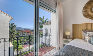 Penthouse rénové de 3 chambres à coucher dans une résidence sécurisée avec vue sur la mer et le golf à Marbella - Benahavis 793316 