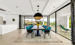 Villa luxueuse, moderne et haut de gamme à vendre avec vue sur la mer dans un prestigieux resort de golf à Marbella - Benahavís 794031 