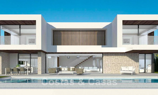 Villa de luxe moderne avec vue panoramique sur la mer à vendre sur la New Golden Mile, entre Marbella et Estepona 794034 