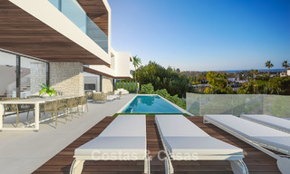 Villa de luxe moderne avec vue panoramique sur la mer à vendre sur la New Golden Mile, entre Marbella et Estepona 794036 