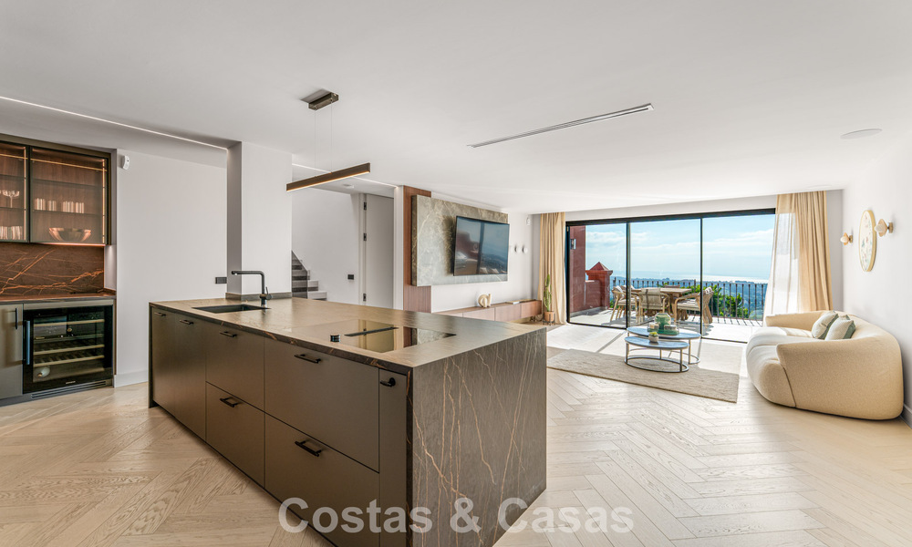 Penthouse exclusif de design scandinave avec vue à 180° à vendre à Benahavis - Marbella 794178