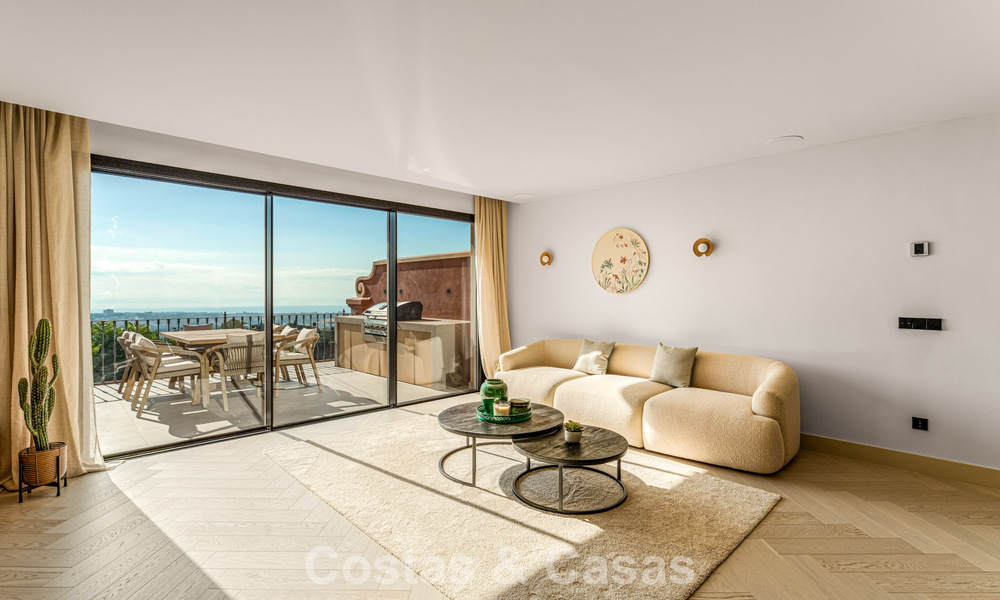Penthouse exclusif de design scandinave avec vue à 180° à vendre à Benahavis - Marbella 794184