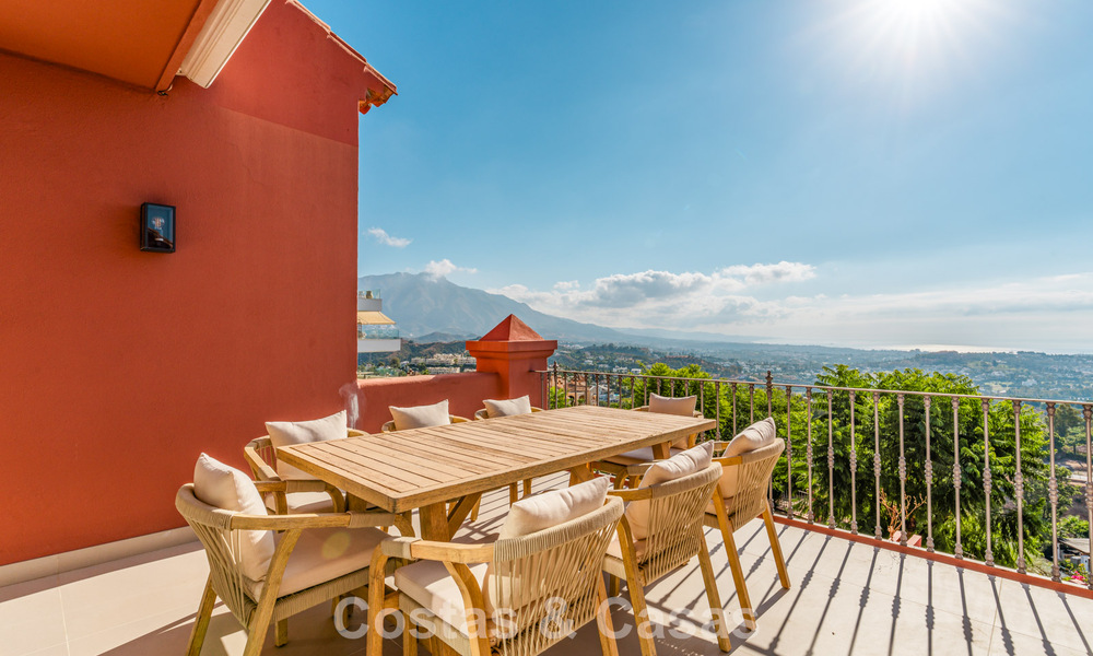 Penthouse exclusif de design scandinave avec vue à 180° à vendre à Benahavis - Marbella 794188