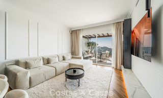 Appartement rénové contemporain prêt à emménager avec vue sur la mer à La Quinta Golf Resort, Benahavís - Marbella 794242 