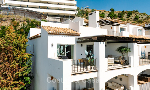 Appartement rénové contemporain prêt à emménager avec vue sur la mer à La Quinta Golf Resort, Benahavís - Marbella 794243