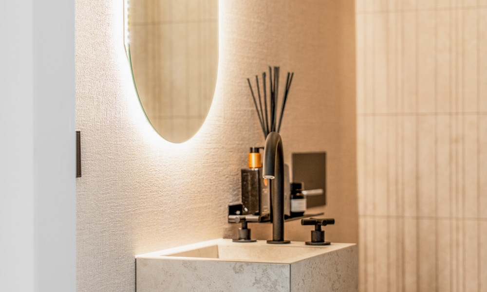 Appartement rénové contemporain prêt à emménager avec vue sur la mer à La Quinta Golf Resort, Benahavís - Marbella 794247