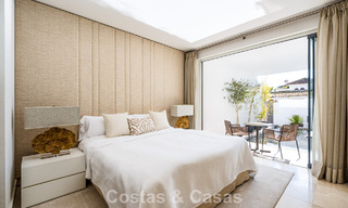 Prestigieuse maison renové moderne à vendre, deuxième ligne de plage à Puente Romano sur la Golden Mile de Marbella 794446 