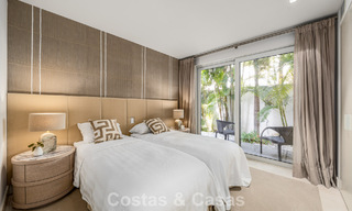 Prestigieuse maison renové moderne à vendre, deuxième ligne de plage à Puente Romano sur la Golden Mile de Marbella 794450 