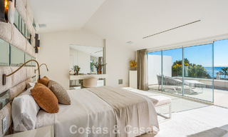 Prestigieuse maison renové moderne à vendre, deuxième ligne de plage à Puente Romano sur la Golden Mile de Marbella 794454 