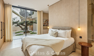 Villa de luxe neuve, haut de gamme, avec vues panoramiques à vendre dans la résidence fermée d’El Madroñal à Benahavis - Marbella 794211 