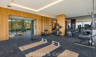 Villa de luxe neuve, haut de gamme, avec vues panoramiques à vendre dans la résidence fermée d’El Madroñal à Benahavis - Marbella 794218 