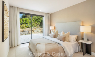 Villa de luxe moderne avec style architectural minimaliste à vendre sur la Nouvelle Milla d’Or entre Marbella et Estepona 794325 