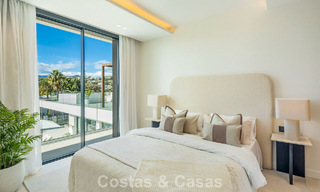 Villa de luxe moderne avec style architectural minimaliste à vendre sur la Nouvelle Milla d’Or entre Marbella et Estepona 794344 