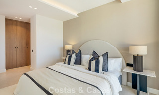 Villa de luxe moderne avec style architectural minimaliste à vendre sur la Nouvelle Milla d’Or entre Marbella et Estepona 794346 