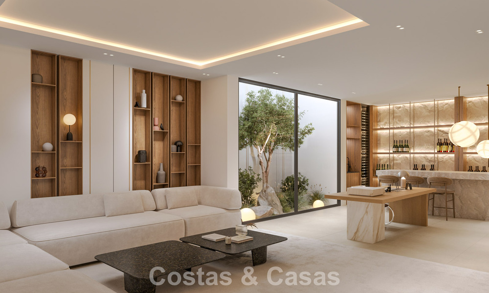 2 villas de luxe neuves à vendre à distance de marche d’un club-house de golf sur la New Golden Mile, Marbella - Estepona 794264