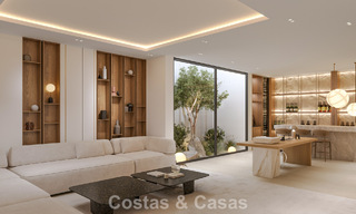 2 villas de luxe neuves à vendre à distance de marche d’un club-house de golf sur la New Golden Mile, Marbella - Estepona 794264 