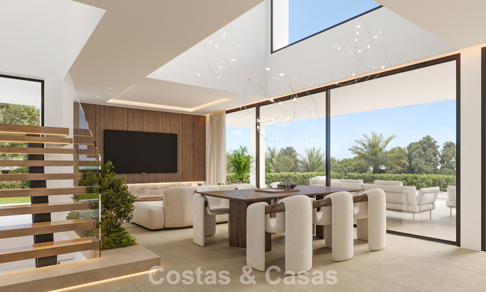 2 villas de luxe neuves à vendre à distance de marche d’un club-house de golf sur la New Golden Mile, Marbella - Estepona 794266