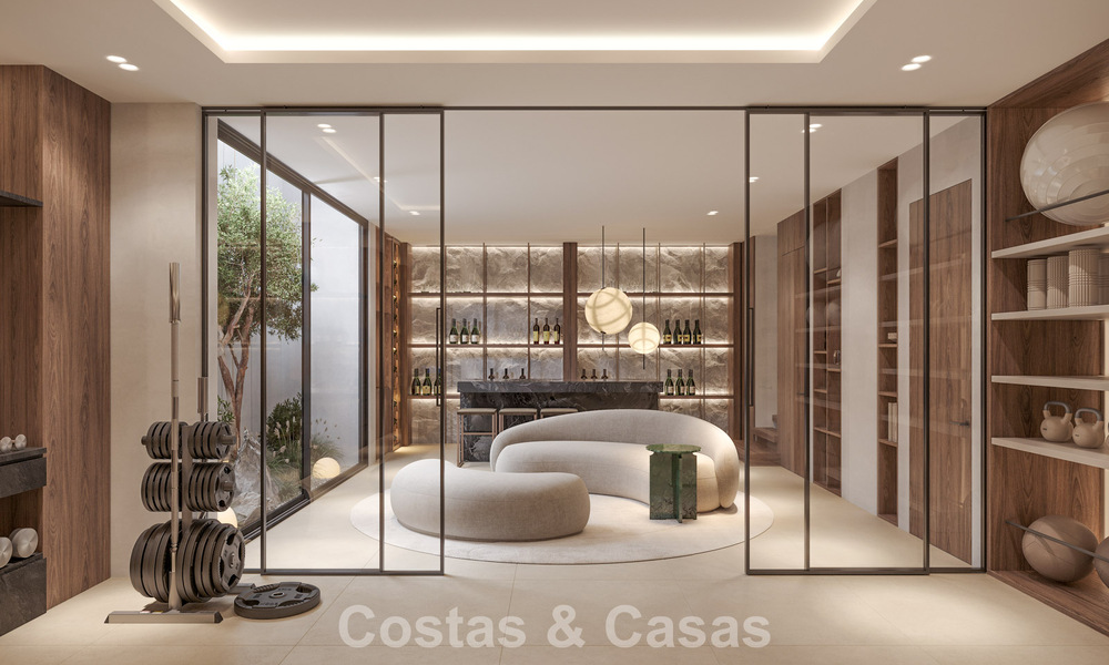 2 villas de luxe neuves à vendre à distance de marche d’un club-house de golf sur la New Golden Mile, Marbella - Estepona 794275