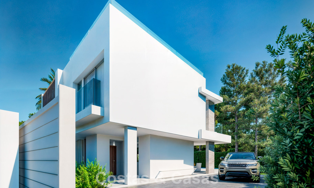 2 villas de luxe neuves à vendre à distance de marche d’un club-house de golf sur la New Golden Mile, Marbella - Estepona 794285