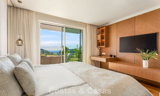 Appartement moderne avec jardin à vendre, offrant une vue sur la côte, dans un complexe fermé près de la ville de Marbella 794487 