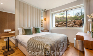 Appartement moderne avec jardin à vendre, offrant une vue sur la côte, dans un complexe fermé près de la ville de Marbella 794494 