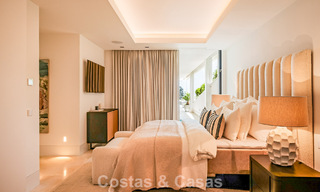 Appartement moderne de style villa à vendre avec vue sur la mer dans un complexe exclusif à La Quinta, Marbella - Benahavís 794533 