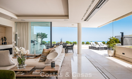 Appartement moderne de style villa à vendre avec vue sur la mer dans un complexe exclusif à La Quinta, Marbella - Benahavís 794546