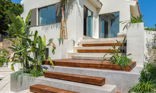 Villa de luxe de style balinais, prête à emménager, à vendre dans la Vallée du Golf de Nueva Andalucía, Marbella 794685 