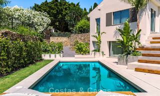 Villa de luxe de style balinais, prête à emménager, à vendre dans la Vallée du Golf de Nueva Andalucía, Marbella 794689 