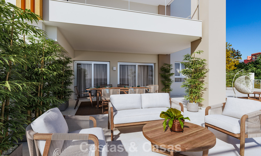 Nouveaux appartements modernes avec des vues phénoménales à vendre à Mijas Costa, Costa del Sol 794607