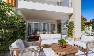 Nouveaux appartements modernes avec des vues phénoménales à vendre à Mijas Costa, Costa del Sol 794607 