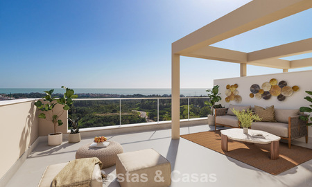 Nouveaux appartements modernes avec des vues phénoménales à vendre à Mijas Costa, Costa del Sol 794611