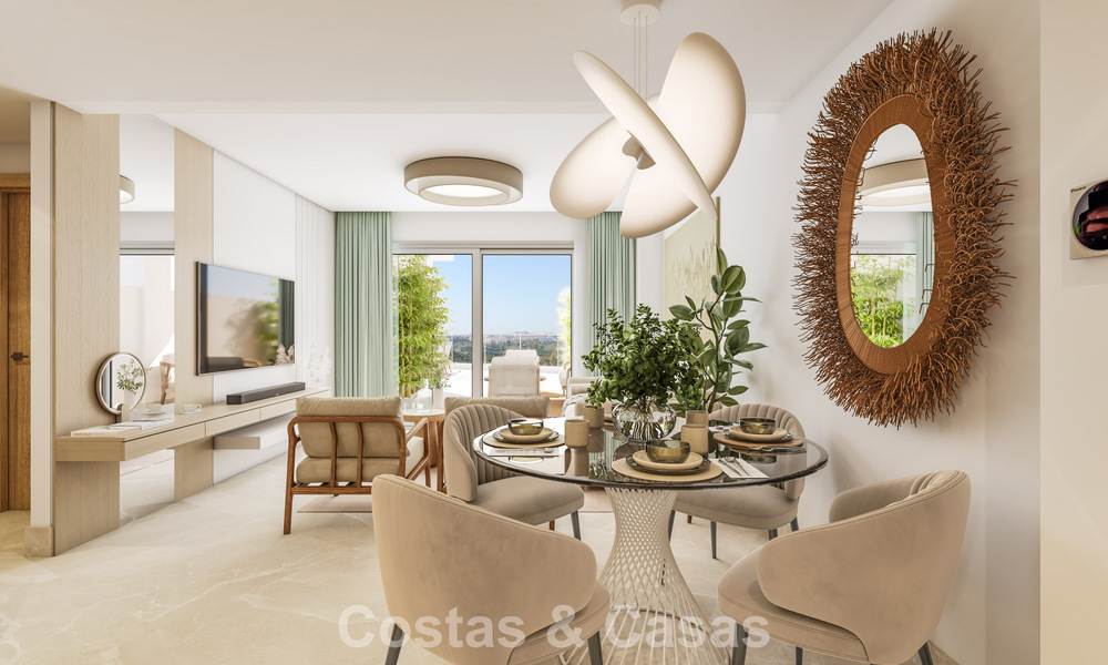 Nouveaux appartements modernes avec des vues phénoménales à vendre à Mijas Costa, Costa del Sol 794614